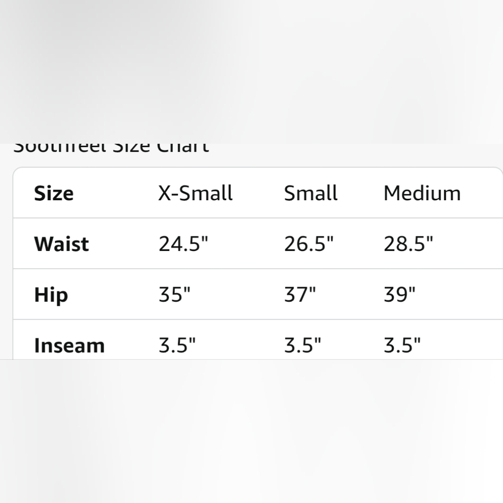 High Waisted Athletic Shorts (S) NWT - Picture 5 of 9